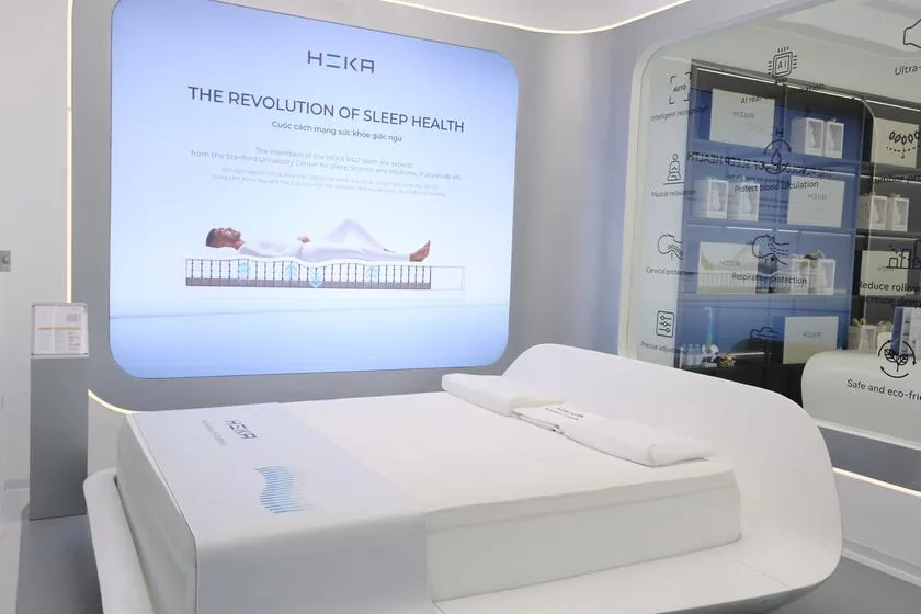 Khu giới thiệu The Revolution of Sleep Health tại HEKA Experience Center