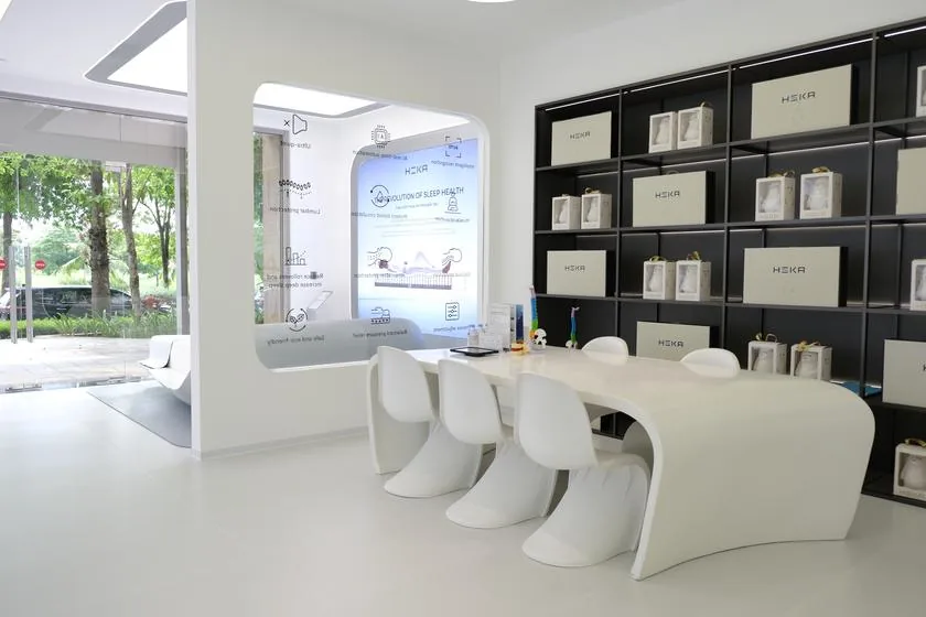 Khu tư vấn tại HEKA Experience Center Sala